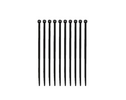CINCHO NEGRO 2.5MM X 8″ C/100PZS ANKER