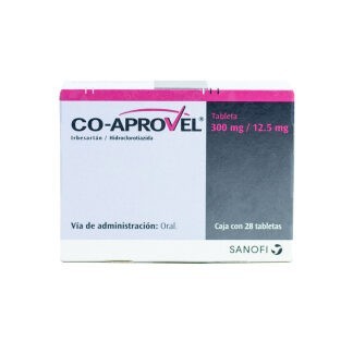 CO APROVEL 300/12.5MG TAB C/28