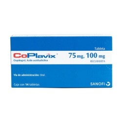 CO PLAVIX 75/100MG TAB C/14