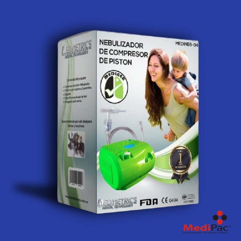 NEBULIZADOR DE COMPRESOR A PISTON 403B