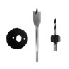 Juego de Cortacírculos para Instalar Cerraduras 3PZ Santul 8005