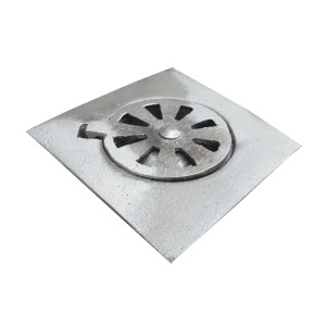 COLADERA ALUMINIO PISO SAT. 6″ S/MARCA
