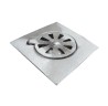 COLADERA ALUMINIO PISO SAT. 6″ S/MARCA