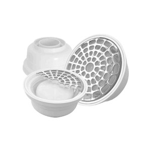 COLADERA C-2254 PVC UNIVERSAL CROMADA FLEXIMATIC