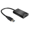 Adaptador Vorago ADP-204 USB 3.0 A HDMI Salida Aduio 3.5mm Color Negro