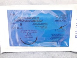 Comprar SUTURA MONOFILAMENTO DE POLIPROPILENO