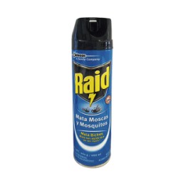 INSECTICIDA RAID MATA BICHOS AEROSOL 400ML