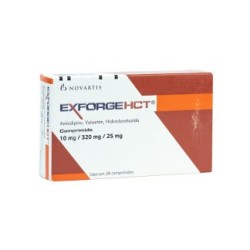 EXFORGE HCT 10/320/25MG CPR C/28