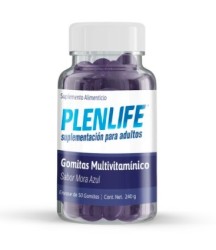 Gomitas Multivitaminicas Sabor Mora Azul