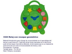 Reloj con Resaque Geometrico