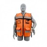 137591 Chaleco Supervisor color Naranja...