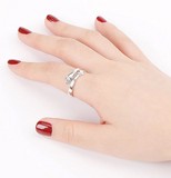 Anillo Ajustable Abrazo Acero Inoxidable Az337