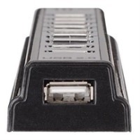 Hub Manhattan USB 2.0 Alta Velocidad 10 Puertos