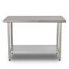 MESA DE ACERO INOXIDABLE MAIR 24X72 | Mesas de
