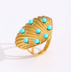 Anillo Gran Concha Blue 1P6