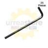 49-3/32L Llave hexagonal   pulgadas L pulgadas...