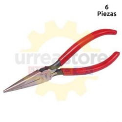 220G Pinza punta plana cónica 6-5/8 pulgadas Urrea