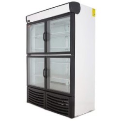 REFRIGERADOR VERTICAL EXHIBIDOR 4 PUERTAS 36 PIES