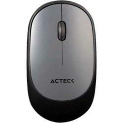 Mouse Acteck Optimize MI220 Inalámbrico Delgado y Ergonómico 2.4Ghz 1200dpi Color Gris-Negro