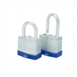 16CA Juego de 2 candados laminados 40mm Lock