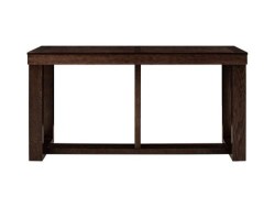 Consola Maverick De Madera Encino Dark Brown