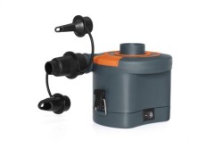 Bomba de Aire fun/Baterias 4/LR20 /D (no incluidas) c/3 adaptadores de valvula