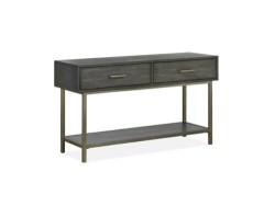 Consola Fulton De Madera Café Marca Magnussen