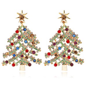 Aretes Arbol Navidad 1L3