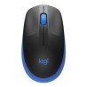 Mouse Logitech M190 Full Size Inalámbrico 1000 dpi USB Color Azul