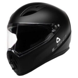 CASCO CERRADO LS2 STREETFIGHTER SOLID NGO/MATE MX419