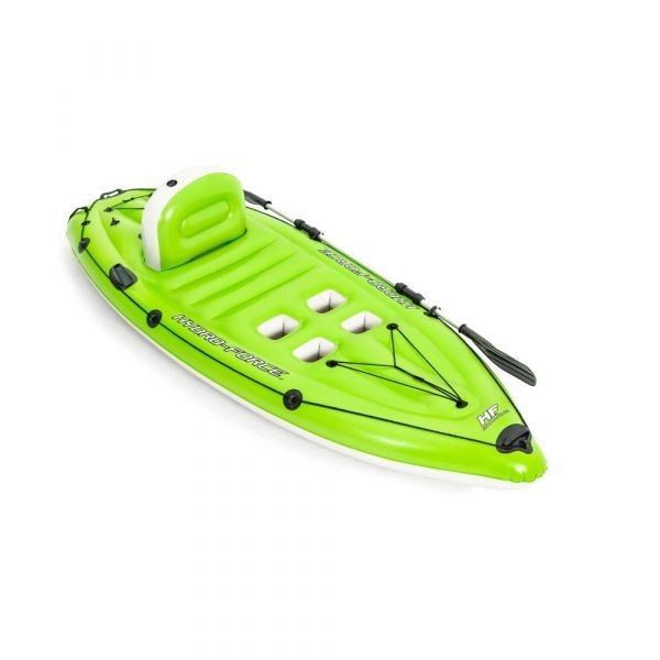 Blasa inflable color/verde. Remo bomba de aire manual 2.70mx1.00m (8.10x39pulg)
