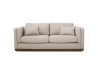 Love Seat Hayden De Tela Color Gris