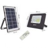 Reflector 30W led solar Adir
