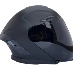 CASCO NOSS NS-705 ABIERTO 3/4 SOLID NEGRO MATE