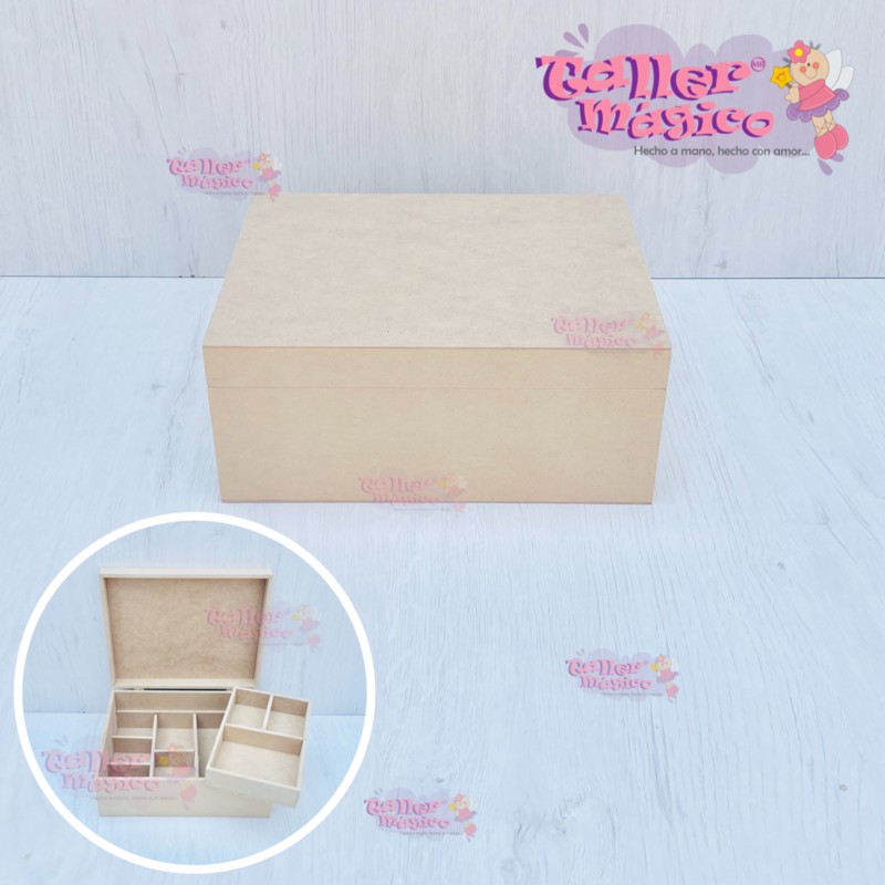 CAJA CON CAJÓN CORREDIZO