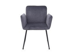 Sillón Gibson De Tela Color Gris