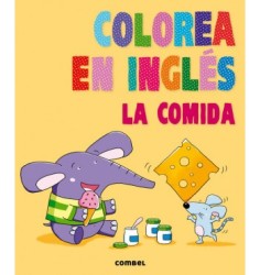 Colorea en inglés. La comida