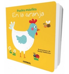 Puzles móviles. En la granja