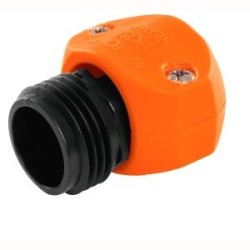 Conector plástico 1/2 pulg macho Truper