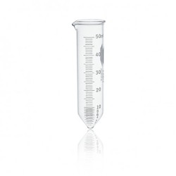 Tubo De Centrífuga Fondo Corto Cónico, "P.C.", Graduado , C/ Vertedero 50 Ml