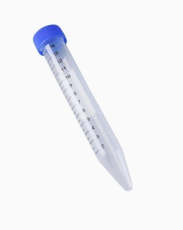 Tubo De Centrífuga Fondo Cónico, Liso, Pared Reforz., Roscado Y Tapón 40 Ml