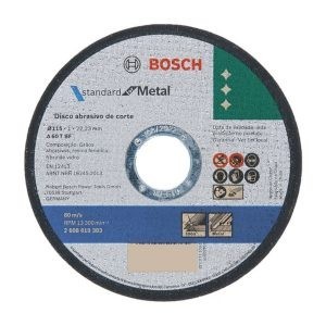 Disco de corte 4 1/2 pulg metal Bosch