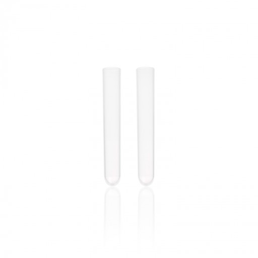 Tubo Cultivo Desechable Plástico (Poliestireno) 12 X 75