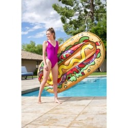Cama inflable adulto dec/hot doog 1.90m x 1.09cm(6.7 x 43pulg)