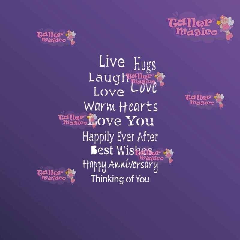 FRASES BEST WISHES 1020057
