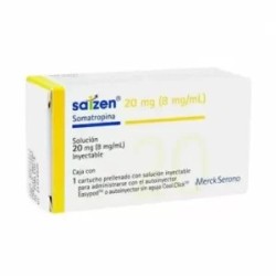 SAIZEN 60 UI MERCK SERONO
