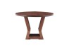 Mesa De Madera Redonda Sorrento De Madera Tzalam Natural Para 4 Personas