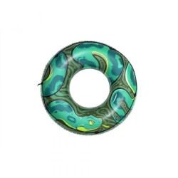 Salvavidas 12+ años decorado serpiente verde 1.91cm (47pulg)