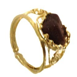 ANILLO DE METAL / PIEDRA