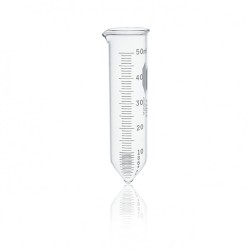 Tubo De Centrífuga Fondo Corto Cónico, "P.C.", Graduado , C/ Vertedero 50 Ml